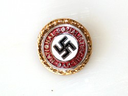 INSIGNIA NSDAP, DISTINTIVO ORO