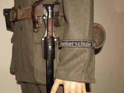 BANDA DE BRAZO SS ( JUNKERSCHULE TÖLZ ), bocamanga de la Alemania Nazi