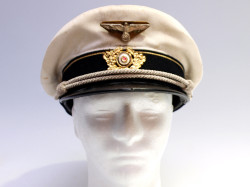 GORRA DE PLATO U-BOOT, Alemania Segunda Guerra Mudial