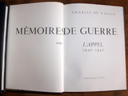COLECCIÓN DE LIBROS OBRAS DE CHARLES DE GAULLE