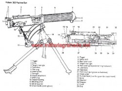 ESLINGA PARA AMETRALLADORA VICKERS