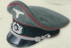 GORRA OFICIAL WEHRMACHT UNIDAD ARTILLERÍA PESADA