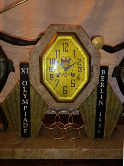 RELOJ OLIMPIADAS DE BERLIN, 1936
