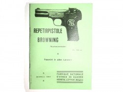 PISTOLA FN 1900 EN LIBRO DE COLECCIONISTA