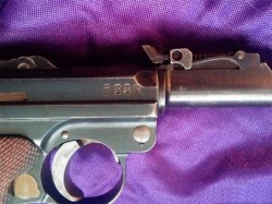 PISTOLA LUGER P08 DE ARTILLERÍA