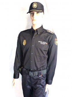 UNIFORME CUERPO NACIONAL DE POLICIA, camisa polo