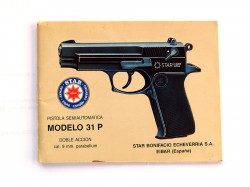 MANUALES ORIGINALES DE PISTOLA, REVOLVER, FUSIL , ETC.