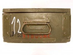 CAJÓN MILITAR DE MADERA PARA GRANADAS F1