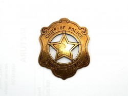 PLACA JEFE DEL DEPARTAMENTO DEL SHERIFF TEXAS