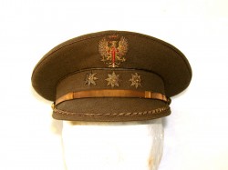 GORRA DE PLATO EJERCITO ESPAÑOL, CORONEL DE 1949