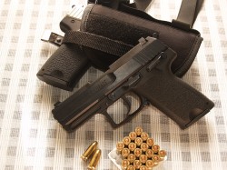 PISTOLA DETONADORA SP 15, RÉPLICA H & K de fogueo