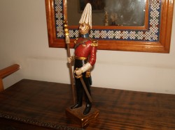 ANTIGUA TALLA DE MADERA DE SOLDADO