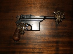 SOPORTE DE PARED PARA PISTOLA, REVOLVER