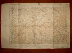 ANTIGUOS MAPAS DE CARTOGRAFIA MILITAR