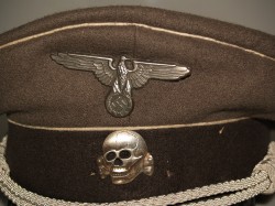 GORRA DE PLATO WAFFEN SS