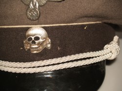 GORRA DE PLATO WAFFEN SS