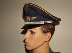 GORRA DE PLATO LUFTWAFFE GENERALLUFTREUGMEISTER, DLV