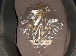 GORRA DE PLATO LUFTWAFFE GENERALLUFTREUGMEISTER, DLV