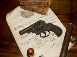 REVOLVER BRITISH BULLDOG, replica.