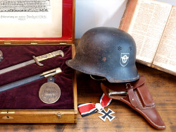 CASCO M34 ORDNUNGSPOLIZEI, ALEMANIA SEGUNDA GUERRA MUNDIAL