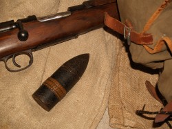 PROYECTIL DE ARTILLERIA CALIBRE 45 mm. Guerra Civil