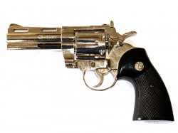 REVOLVER COLT PYTHON CROMADO 4