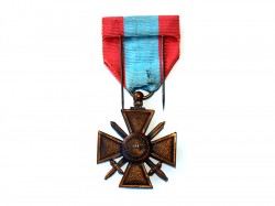 CRUZ DE GUERRA FRANCIA 1939 SEGUNDA GUERRA MUNDIAL