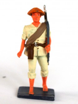 SOLDADO DE PLOMO FIGURA GUERRA DE FILIPINAS