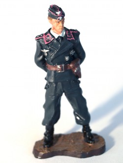 SOLDADO DE PLOMO FIGURA COMANDANTE PANZER DIVISIÓN