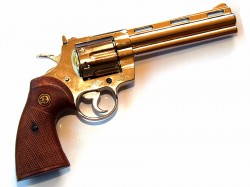 REVOLVER COLT PYTHON CROMADO 6