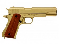 PISTOLA COLT 1911 DORADA, GOLD