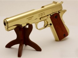 PISTOLA COLT 1911 DORADA, GOLD