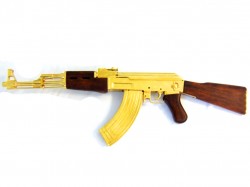 AK 47 KALASNIKOV DORADO, GOLD