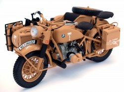 MOTO BMW R75 CON SIDECAR DE SCHUCO 1:10