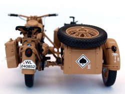 MOTO BMW R75 CON SIDECAR DE SCHUCO 1:10