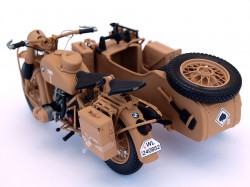 MOTO BMW R75 CON SIDECAR DE SCHUCO 1:10