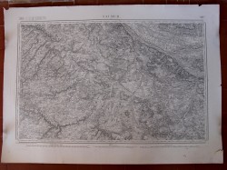 ANTIGUA CARTOGRAFIA MILITAR FRANCESA, 1846