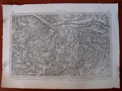 ANTIGUA CARTOGRAFIA MILITAR FRANCESA, 1846