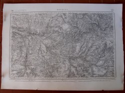 ANTIGUA CARTOGRAFIA MILITAR FRANCESA, 1846