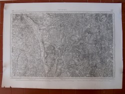 ANTIGUA CARTOGRAFIA MILITAR FRANCESA, 1846