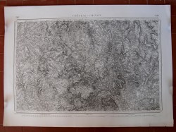 ANTIGUA CARTOGRAFIA MILITAR FRANCESA, 1846