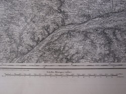 ANTIGUA CARTOGRAFIA MILITAR FRANCESA, 1846