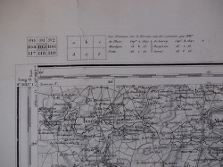 ANTIGUA CARTOGRAFIA MILITAR FRANCESA, 1846