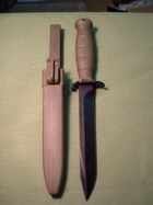 CUCHILLO GLOCK AUTENTICO, LOMO LISO,